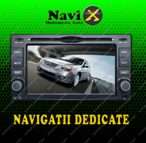 Navigatie KIA SORENTO-CEED-SPORTAGE Navi-X GPS - DVD -  BT - USB