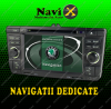Navigatie skoda octavia 2 navi-x gps - dvd - carkit
