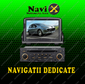 Navigatie PEUGEOT 307 Navi-X GPS - DVD AUTO - Carkit Bluetooth -