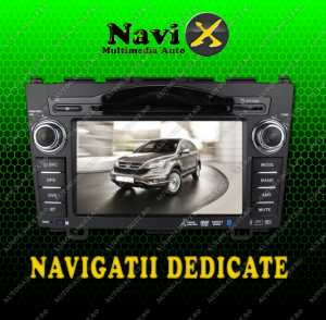 Navigatie HONDA CRV Navi-X GPS - DVD - CARKIT BT - USB
