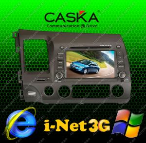 Navigatie HONDA CIVIC Sedan CASKA GPS - DVD - Carkit - Internet