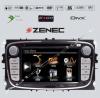 Gps navigatie ford zenec ze-nc3810 dvd / bluetooth parrot