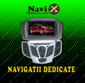 Navigatie FORD FIESTA Navi-X GPS - DVD - CARKIT BT - USB