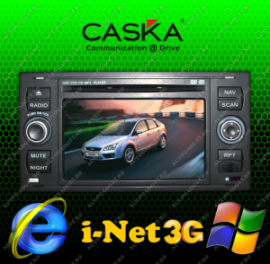 Navigatie FORD Kuga-Focus-CMax BLACK CASKA GPS - DVD - BT - NET