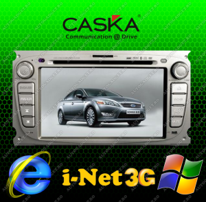 Navigatie FORD New Mondeo-Focus-SMax CASKA GPS - DVD - BT - NET