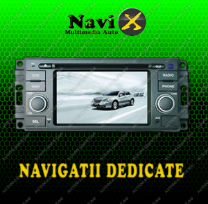 Navigatie CHRYSLER Sebring Navi-X GPS - DVD - CARKIT BT - USB