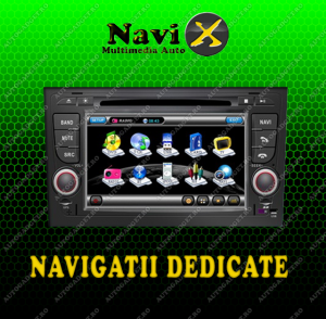 Navigatie AUDI A 4 Navi-X GPS - DVD - CARKIT BT - USB / SD