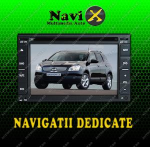 Navigatie NISSAN QASHQAI Navi-X GPS - DVD - CARKIT BT - USB