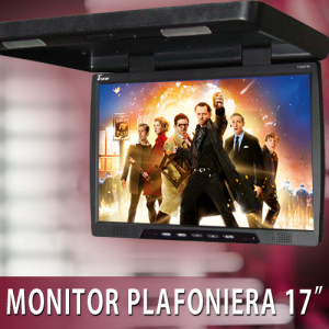 Monitor Plafoniera - Dvd Plafoniera - Monitor De Plafon 17Inch