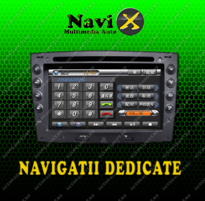 Navigatie RENAULT MEGANE Navi-X GPS - DVD - CARKIT BT - USB