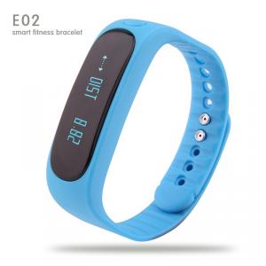 Bratara Fitness Smartband Bluetooth E02 albastru