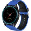 Ceas Smartwatch cu Telefon iUni V9 Plus, Touchscreen, 1.3 Inch HD, Camera 2MP, iOS si Android, Albastru