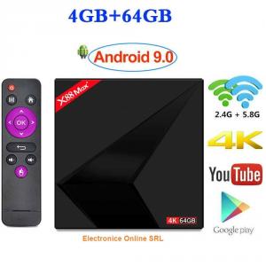 Media player TV Box X88 Max Plus Android 9, 4GB RAM,64GB ROM Netflix