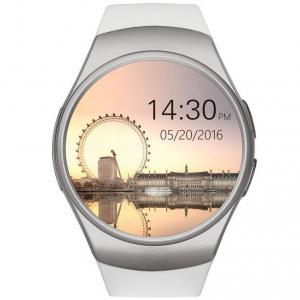 Ceas Smartwatch cu Telefon iUni KW18, Touchscreen, 1.3 Inch HD, Notificari, iOS si Android, White