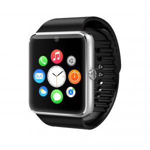 Smartwatch U-Watch GT08 Bluetooth Negru Compatibil MicroSD