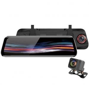 Camera Auto Dubla Oglinda iUni Dash T11+, Touchscreen, Display 9.66 inch, Full HD, Night Vision, WDR, 170 grade, by Anytek