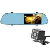 Camera auto oglinda iuni dash t22, dual cam, touchscreen 5 inch, full