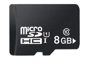 Card de memorie MicroSDHC Techstar&reg; Clasa 10 de 8 GB