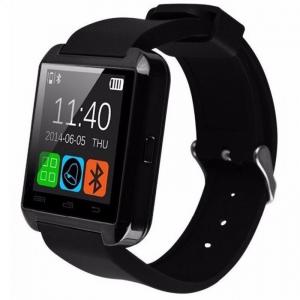 Smartwatch Conectare Telefon Pedometru U-Watch Bluetooth U8+ negru