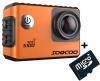 Camera video sport 4k iuni dare s100 orange, wifi, gps, mini hdmi, 2
