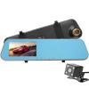 Camera auto oglinda iuni dash n8, dual cam, display 4.3 inch, full hd,
