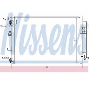 Condensator  climatizare FORD FOCUS III limuzina PRODUCATOR NISSENS 940222