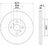 Disc frana toyota yaris vitz  nlp13