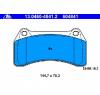 Set placute frana frana disc JAGUAR S TYPE  CCX  PRODUCATOR ATE 13 0460 4841 2