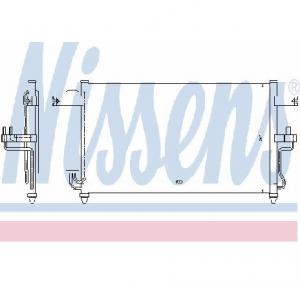 Condensator  climatizare HYUNDAI EXCEL II  LC  PRODUCATOR NISSENS 94453