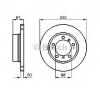 Disc frana porsche boxster  986  producator bosch 0 986 479