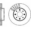 Disc frana FIAT UNO  146A E  PRODUCATOR TEXTAR 92034300