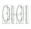 Set placute frana frana disc OPEL ASTRA Sports Tourer  J  PRODUCATOR BOSCH 0 986 494 434