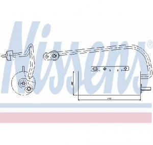 Uscator aer conditionat OPEL VECTRA C PRODUCATOR NISSENS 95339