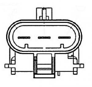 Ventilator  radiator OPEL CORSA C  F08  F68  PRODUCATOR BERU LE627