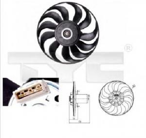 Ventilator  radiator VW GOLF Mk III  1H1  PRODUCATOR TYC 837 0012