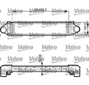 Intercooler  compresor FORD S MAX PRODUCATOR VALEO 818238