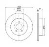 Disc frana chrysler 300 c  lx  producator textar