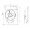 Ventilator  radiator FORD FIESTA Mk IV  JA  JB  PRODUCATOR NRF 47022
