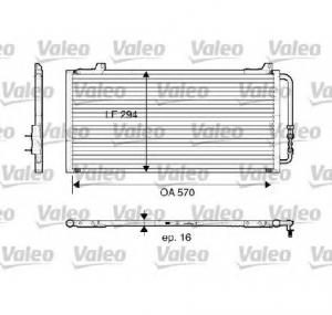 Condensator  climatizare ROVER 400 hatchback  RT  PRODUCATOR VALEO 816921