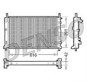 Radiator  racire motor FORD MONDEO    GBP  PRODUCATOR DENSO DRM10071