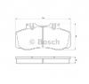 Set placute frana frana disc MERCEDES BENZ E CLASS  W210  PRODUCATOR BOSCH 0 986 468 350