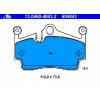 Set placute frana frana disc porsche 911 cabriolet  997  producator