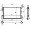 Radiator  racire motor CITROËN NEMO caroserie  AA  PRODUCATOR NRF 53981