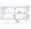 Schimbator caldura  incalzire habitaclu BMW 3  E30  PRODUCATOR MAGNETI MARELLI 350218341000