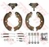 Set saboti frana NISSAN SUNNY Mk III  N14  PRODUCATOR TRW BK1949