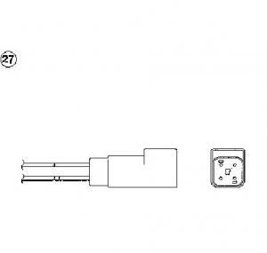 Sonda Lambda FORD SIERRA hatchback  GBC  GBG  PRODUCATOR NGK 0260