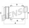 Compresor  climatizare fiat palio weekend  178dx  producator denso