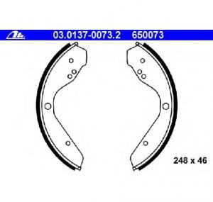 Set saboti frana VW CAROCHA PRODUCATOR ATE 03 0137 0073 2