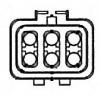 Ventilator  radiator FORD FOCUS  DAW  DBW  PRODUCATOR BERU LE611