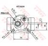 Cilindru receptor frana nissan